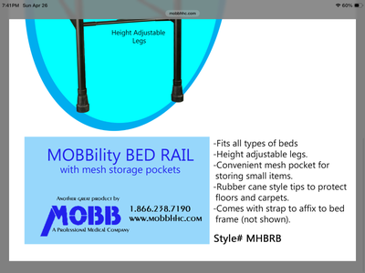 Bed rail, View more