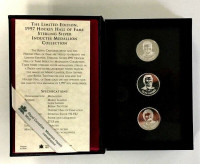 Mario Lemieux  Sterling Silver Hall of Fame Medal 1997