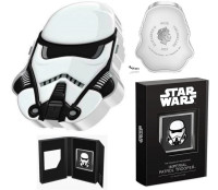 IMPERIAL PATROL TROOPER FACES OF THE EMPIRE SILVER COIN