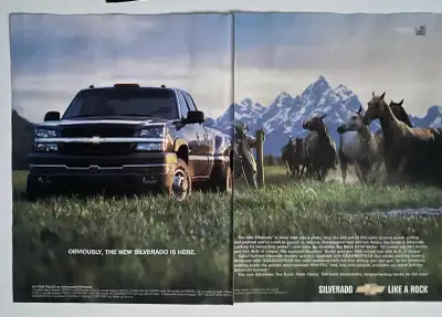 ‘03 Chevy Silverado 2500HD Original 3 Pg Ad, View more