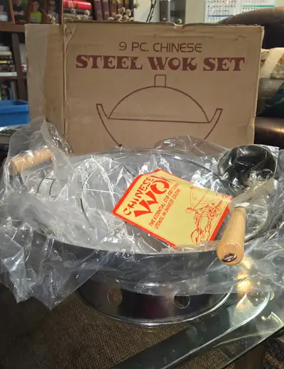 Steel Wok Set, View more