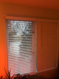 Wooden window blinds/coverings  - many sizes - good condition