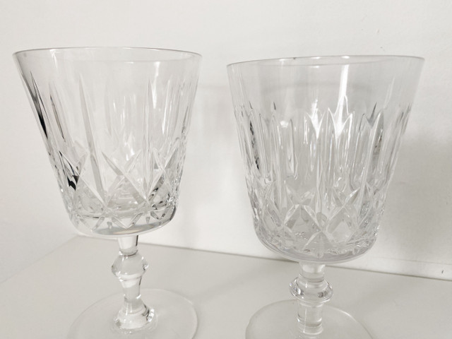 Crystal Glasses x4 in Kitchen & Dining Wares in Kitchener / Waterloo - Image 4