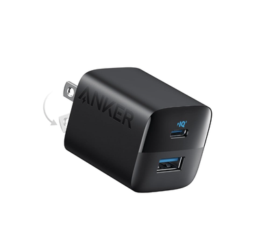 Anker USB C Charger Block, 33W 2 Port Compact Charger with Folda, View more