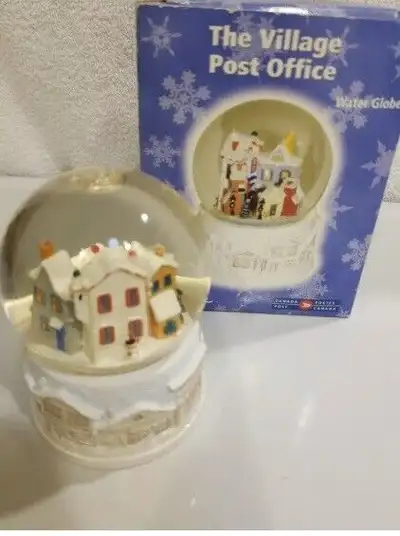2003 Hallmark New in Box Village Canada Post Snow Globe, View more