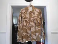 Camo Military Coat Jacket