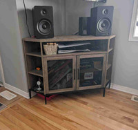 Corner TV Stand and Coffee Table