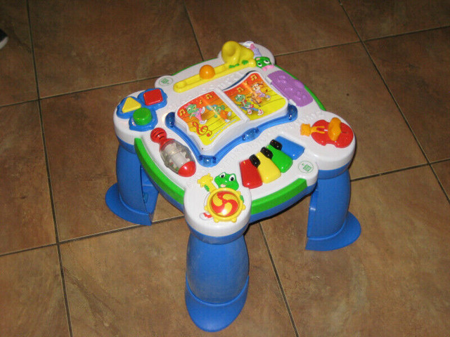 Leap Frog Musical Activity Table (Mint) in Toys in Ottawa