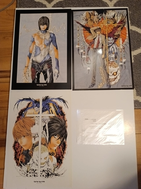 Death Note: Blanc et Noir Hardcover Bundle with 7 drawings in Fiction in Markham / York Region - Image 3