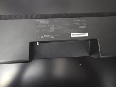 Denon DHT-S216 Slim Soundbar with Built-in Subwoofers - 4K UHD/B, View more