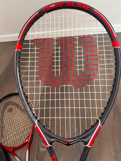Wilson Tour Slam tennis racquet — gone Thursday, View more
