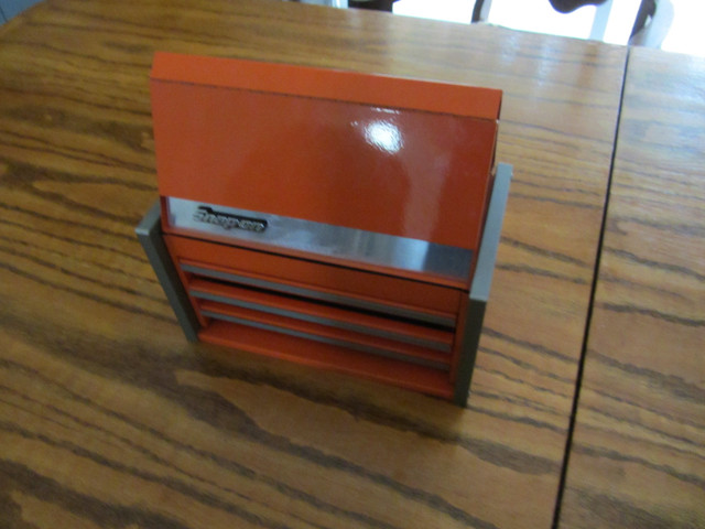 Snap-on Mini Micro Upper Top Tool Box Base  Cabinet Orange in Tool Storage & Benches in Oakville / Halton Region - Image 4