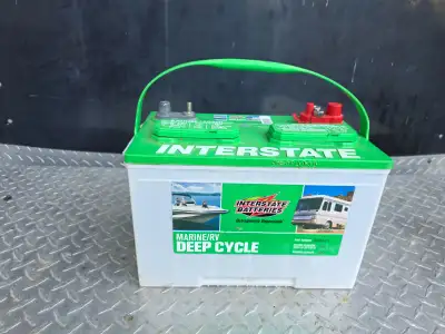 Interstate SRM-27 Marine RV Deep Cycle Battery 750 CCA Reserve, View more