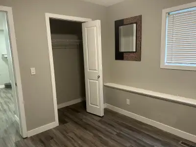 1 bed Walkout Basement Apartment for rent ( Private) in NW Airdrie. Private Bathroom and kitchen All...