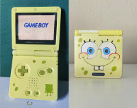 Nintendo GBA SP   《 AGS 101 》Spongebob Limited    Edition