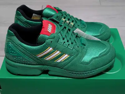 DS Adidas Green ZX 8000 Lego - Size 9.5, View more