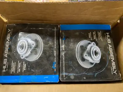 I've got a pair of front wheel hubs brand new in the box. They are for a 1997-1999 Dodge 1500. They...