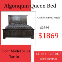 Inventory Sale( Queen Bed)