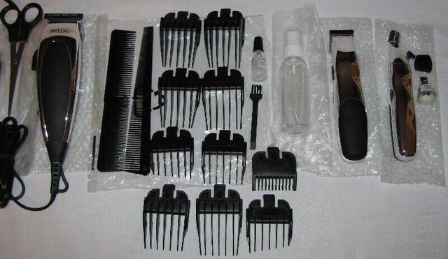 Wahl Home Hair Cutter Barber Kit with Storage Case 30PC Like New in Other in Saint John - Image 3