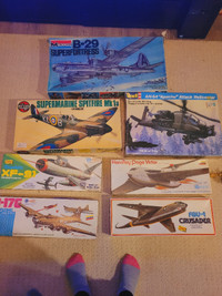 Warplane Model kits ,$180 for the whole lot.  Pick up Durham.