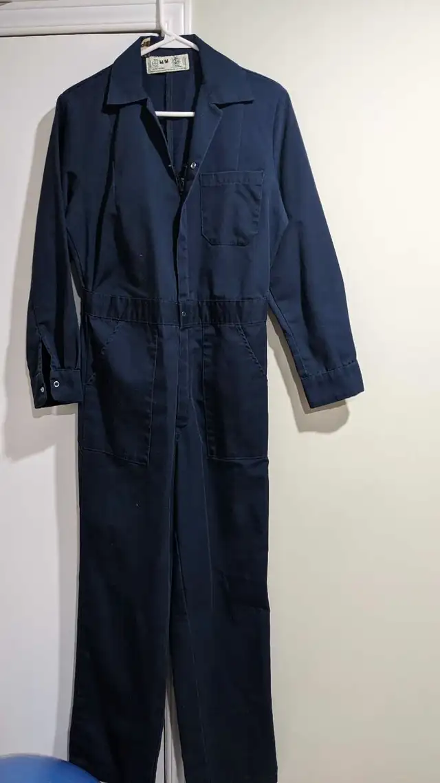 Men's Medium Size Shop Coats, and Overall.63436970291457121