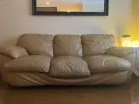 Sofa cuir 3 places