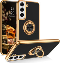 NEW Samsung Galaxy S22+ Black Rose Gold Cell Phone Case