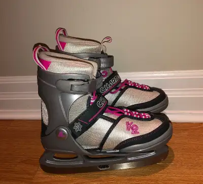 K2 Youth Ice Skates - Adjustable Size 1-5, View more