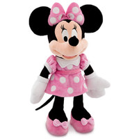 Stuffed Disney Store Minnie Mouse Plush Dolls - Small and Medium