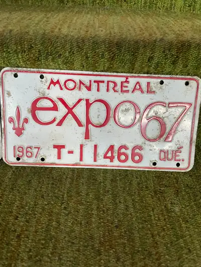 plaque d'immatriculation  TAXI, View more