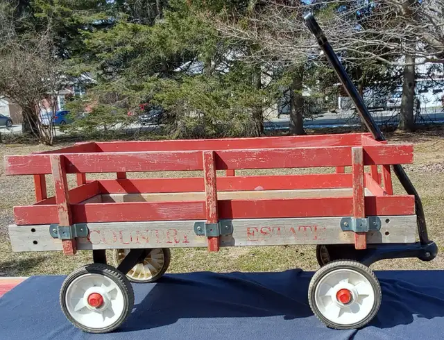 Voiturette pour enfants et jardin solide fonctionnelle in Patio & Garden Furniture in Sherbrooke - Image 4