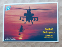 Combat Helicopters  Edition 14-cards set