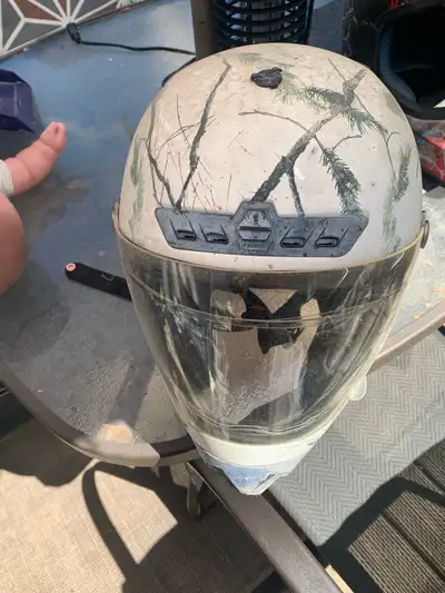 2 Quad , motorbike helmets in excellent condition $25 each