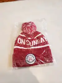 Brand new No boats on A Sunday winter hat/ toque/ beanie