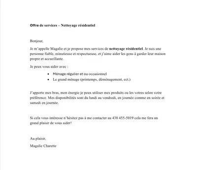 Services nettoyage résidentiel , View more