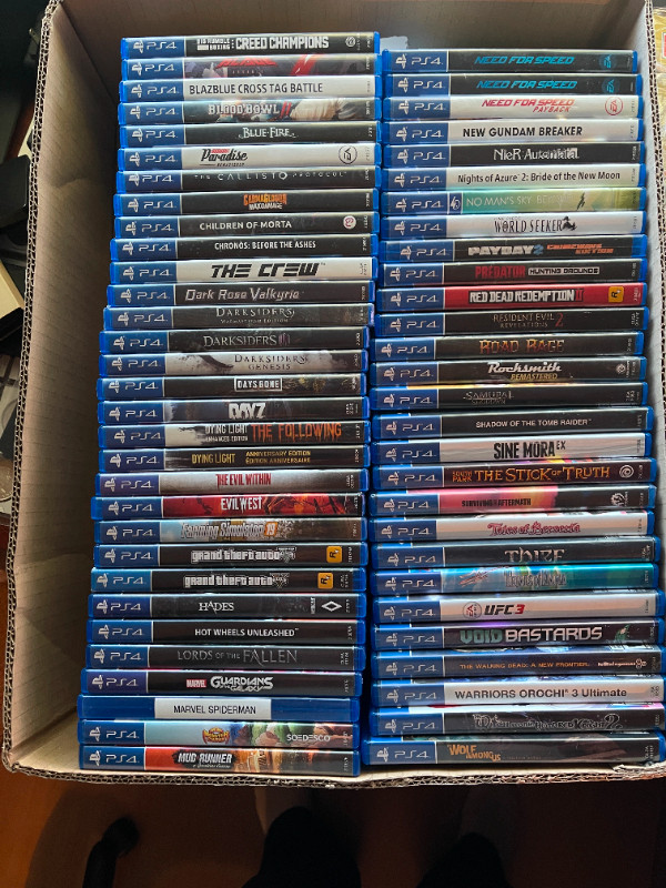Sony PS4 games for sale – OPEN AD FOR PRICING in Sony Playstation 4 in Oakville / Halton Region
