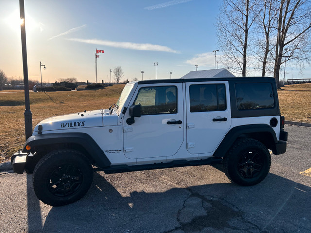 2018 Jeep Wrangler Willys JK Unlimited in Cars & Trucks in Trenton