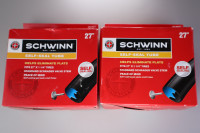 2x Schwinn 27" Self-Seal Tube Fits 27" x 1 1/4" Bike Tires New