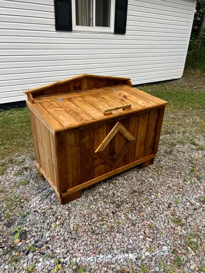 Wooden Garbage Bin, View more