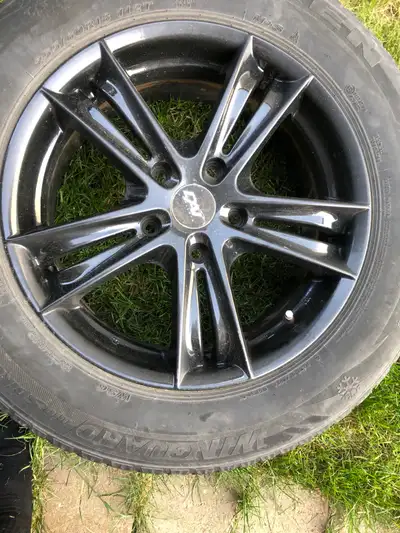 4 Mag DaiAlloys black 18 pouces 255/60R18 Suitable for VW Touareg, Porch Cayenne, Audi Q7 Prix neg.