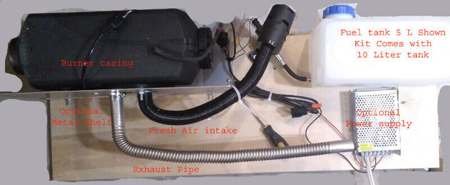Kit Diesel heater in Heating, Cooling & Air in Truro