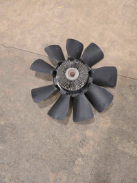 A good working fan and clutch off a 2004 duramax.  $50