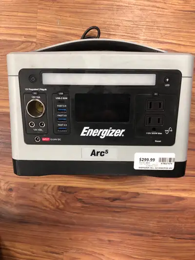 Energizer Arc5 Portable Power Station, View more