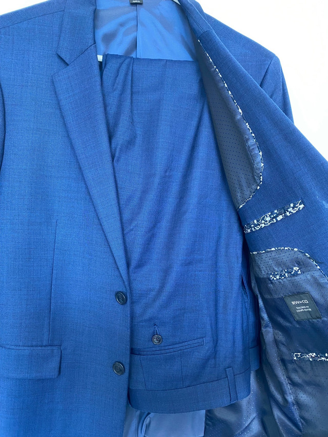 Men’s Suit - Blue Jacket & Pants RW&Co in Men's in City of Toronto - Image 2