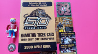 Assorted CFL Hamilton Tiger-Cats Memorabilia Items