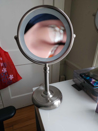 LED double-sided makeup mirror $15
