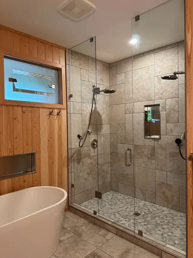 FRAMELESS SHOWER GLASS ENCLOSURES SHOWER DOORS BATHTUB SLIDER in Plumbing, Sinks, Toilets & Showers in Windsor Region - Image 10
