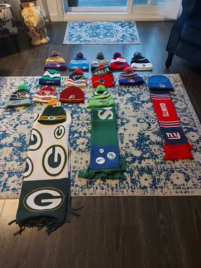 NFL toques and scarves , View more