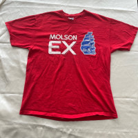 Adult XL Molson EX beer shirt