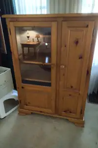 Pine Storage Cabinet